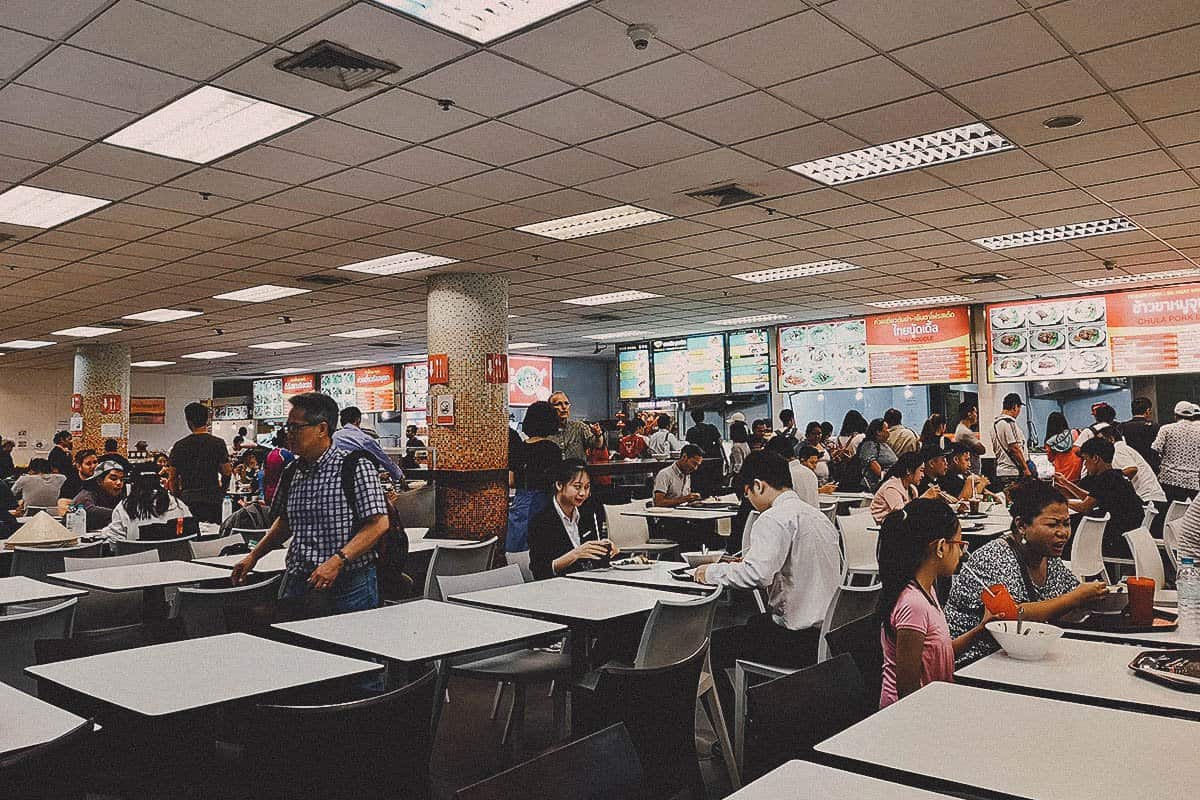 Suvarnabhumi Airport Food Court, Bangkok, Thailand