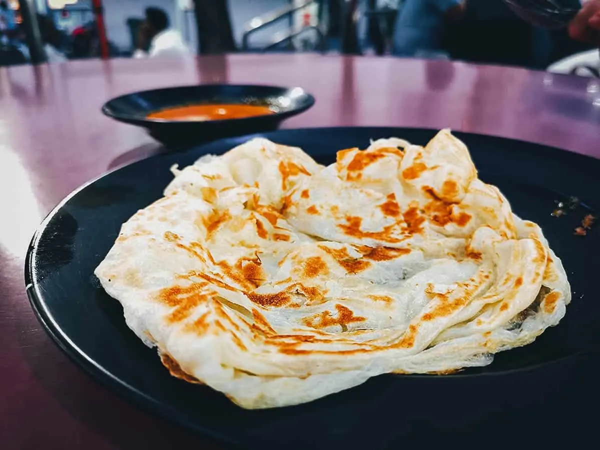 Malaysian Food Guide Roti canai