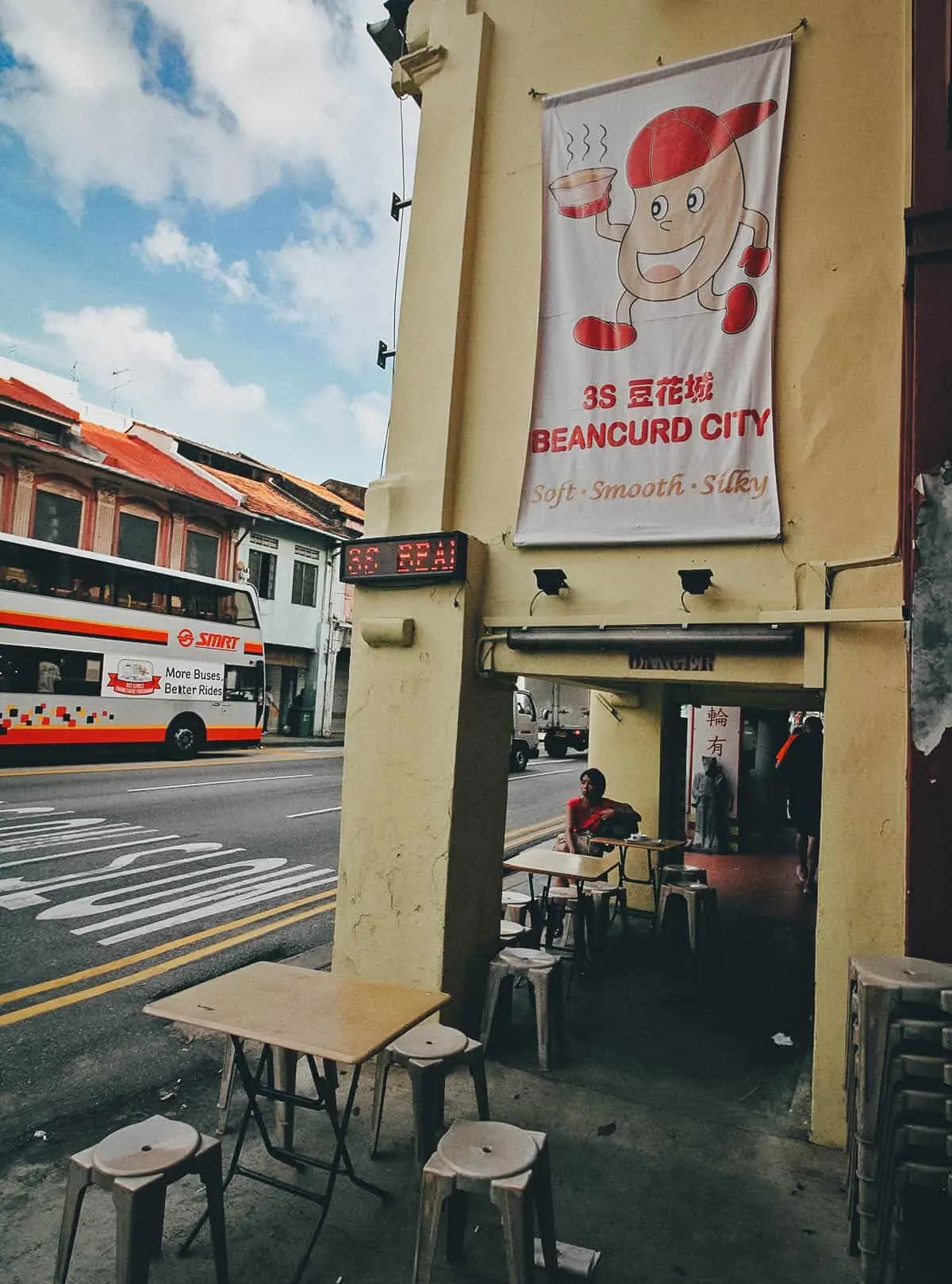 Beancurd City sign