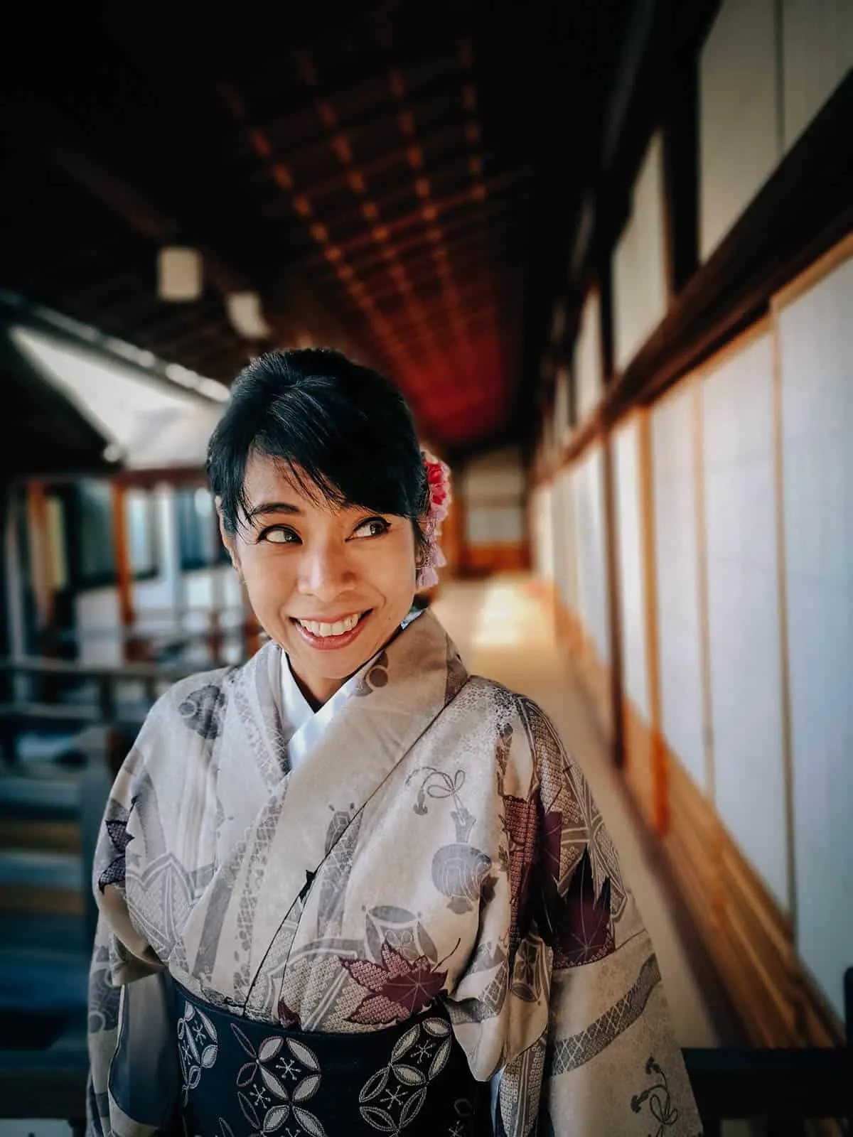 Kimono Rental, Nara, Japan