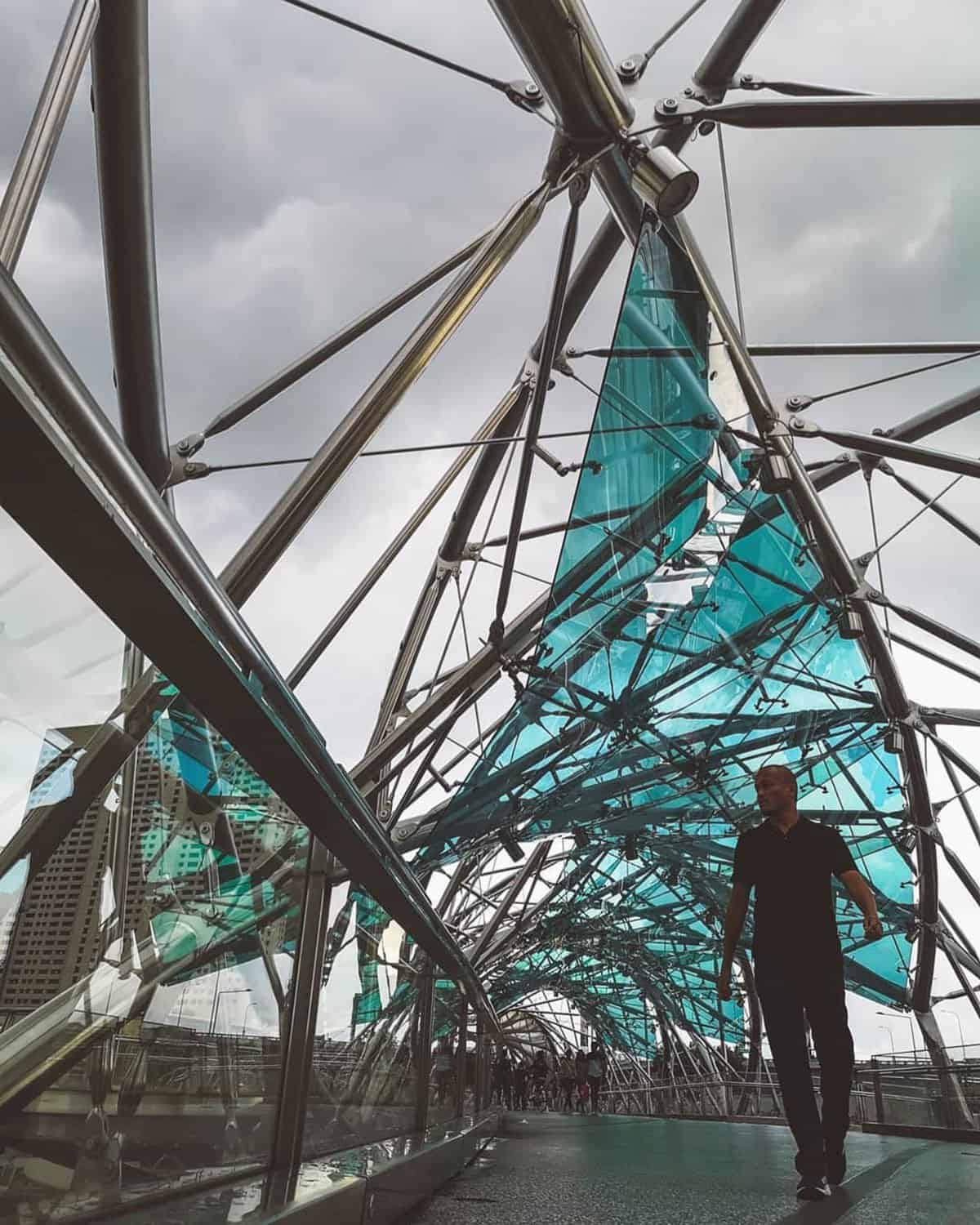 Helix Bridge, Singapore