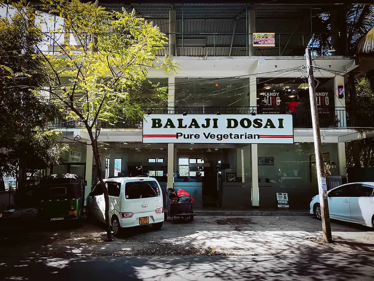 Balaji Dosai, Kandy, Sri Lanka