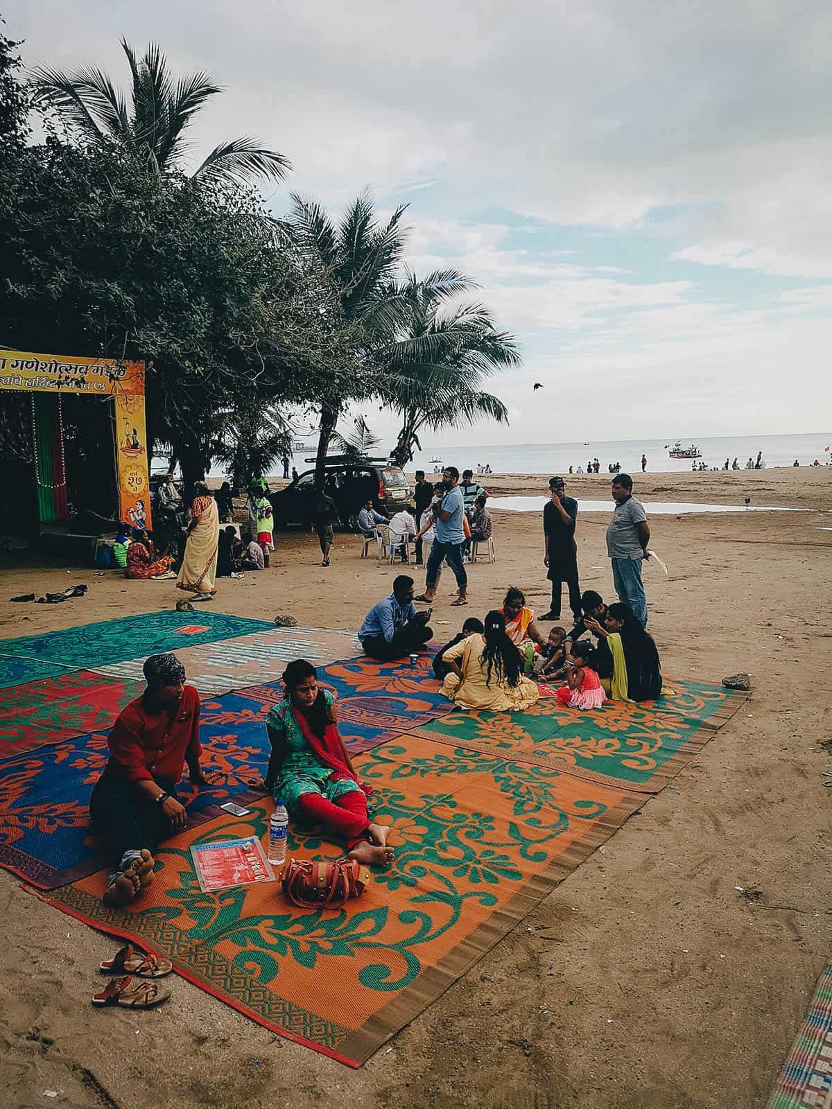 Chowpatty Beach, Mumbai, India