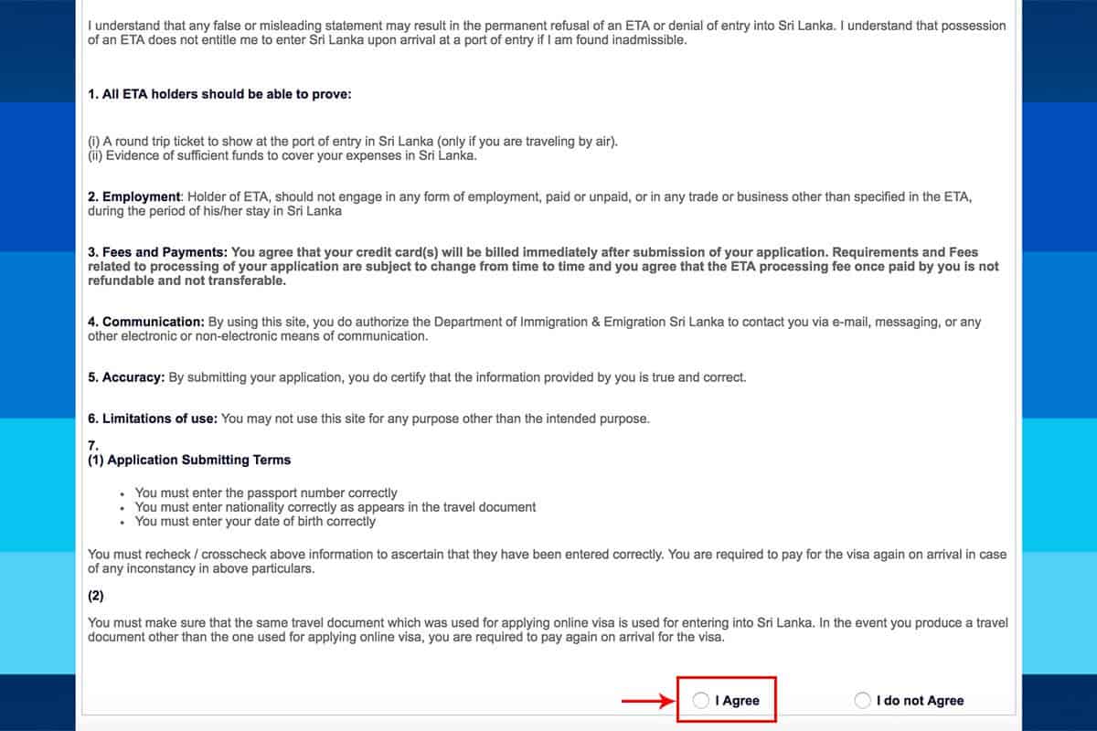 How to Apply for an ETA to Sri Lanka