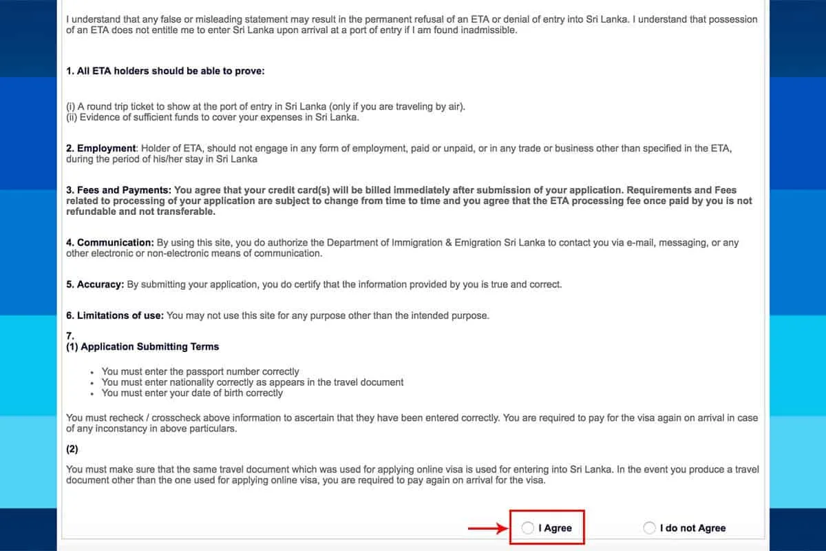 How to Apply for an ETA to Sri Lanka
