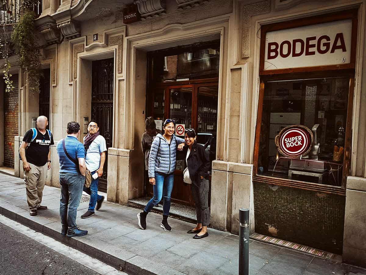 Bodega Food Tour, Culinary Backstreets, Barcelona, Spain