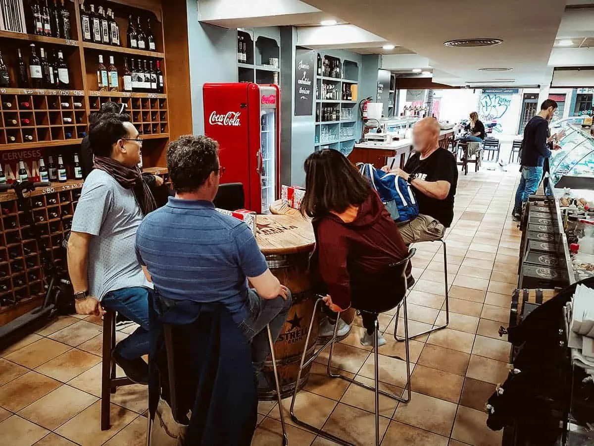 Bodega Food Tour, Culinary Backstreets, Barcelona, Spain