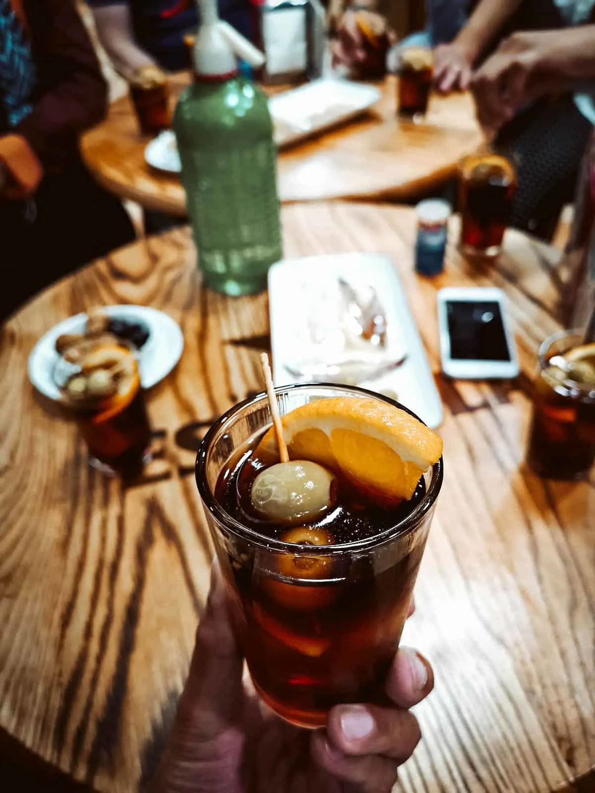 Vermut, a hugely popular Spanish alcoholic drink