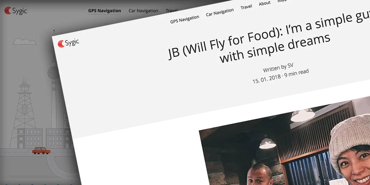 Will Fly for Food in the News