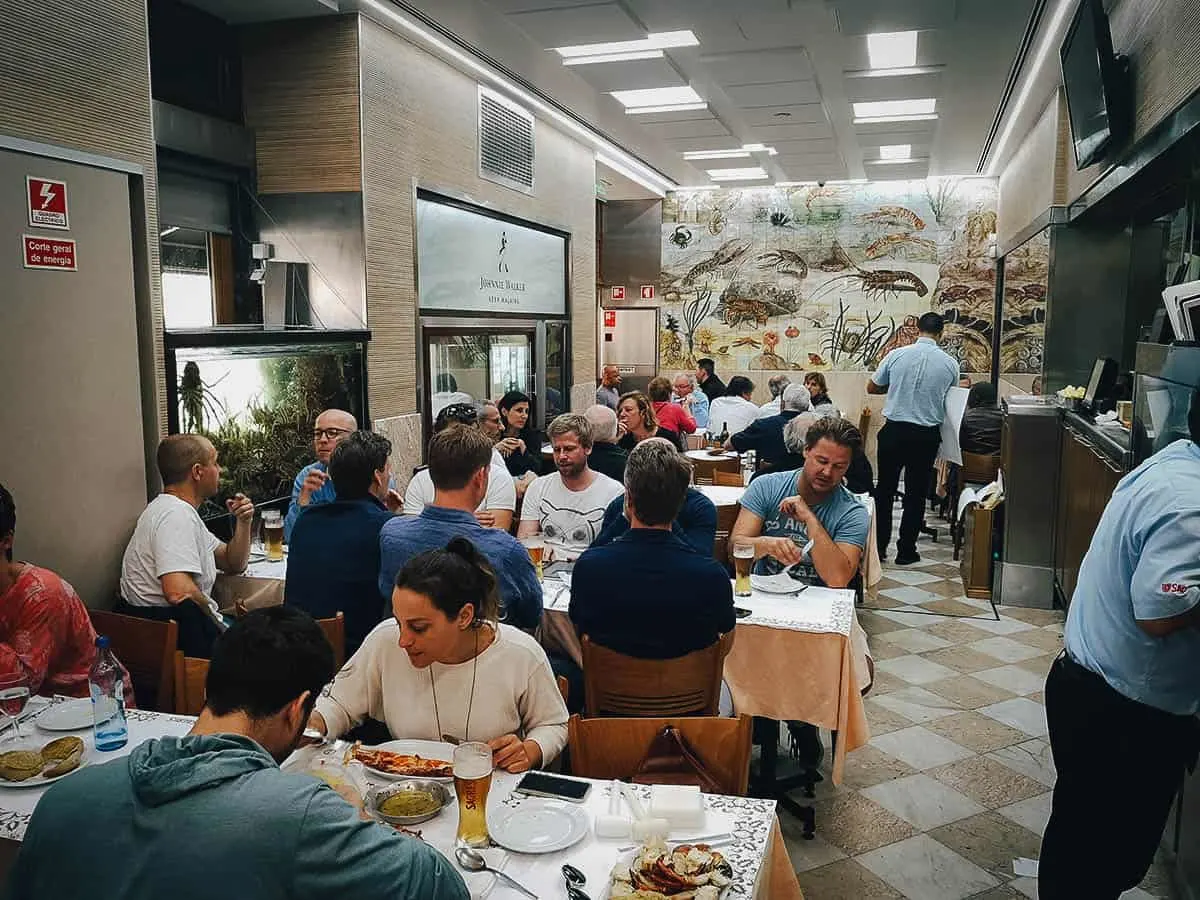 Cervejaria Ramiro in Lisbon, Portugal