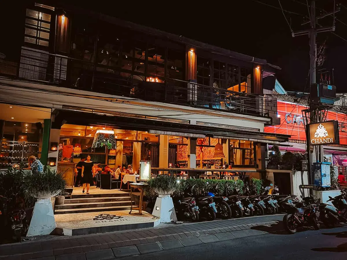 Bali Food Guide: Must-Eat Restaurants in Bali, Indonesia Exterior of Chandi, an Indonesian fine dining restaurant in Bali
