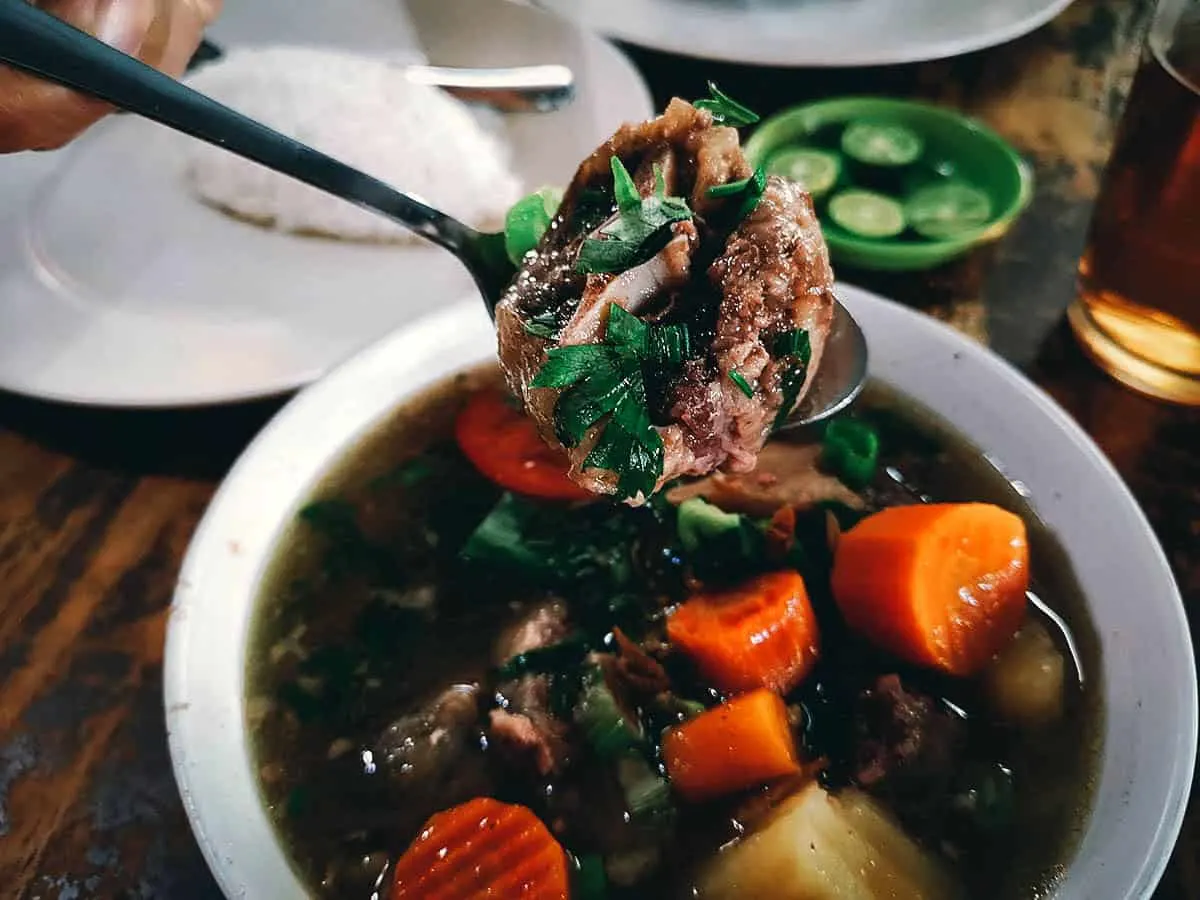 Indonesian Food Guide Sop buntut