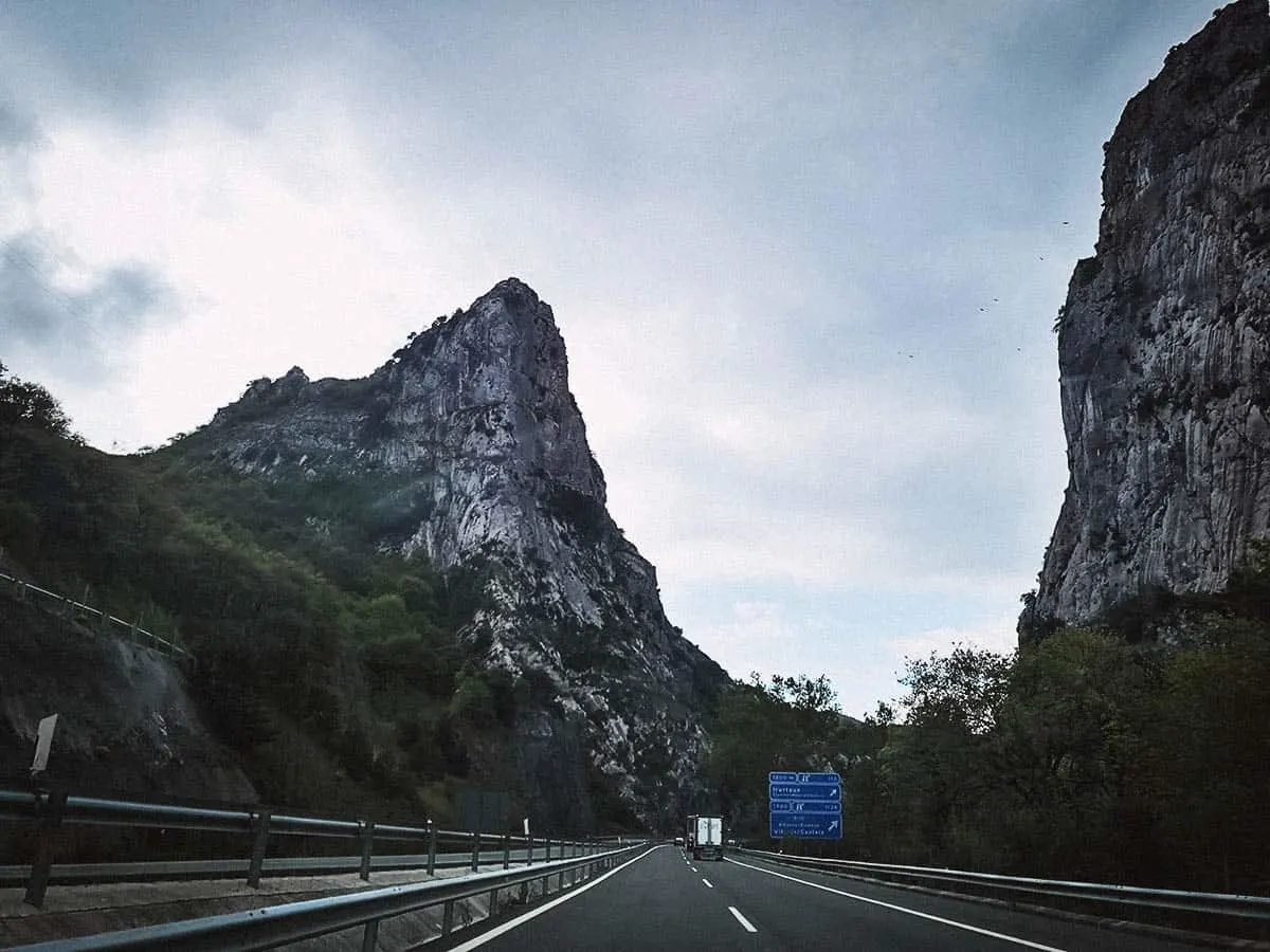 Driving from San Sebastian to Logroño