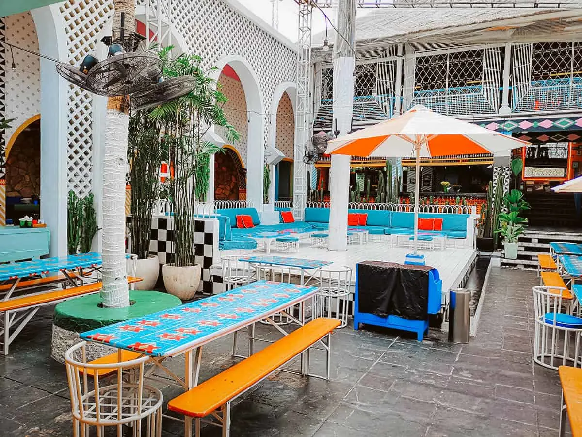 Bali Food Guide: Must-Eat Restaurants in Bali, Indonesia Interior of Motel Mexicola, one of the best restaurants in Bali
