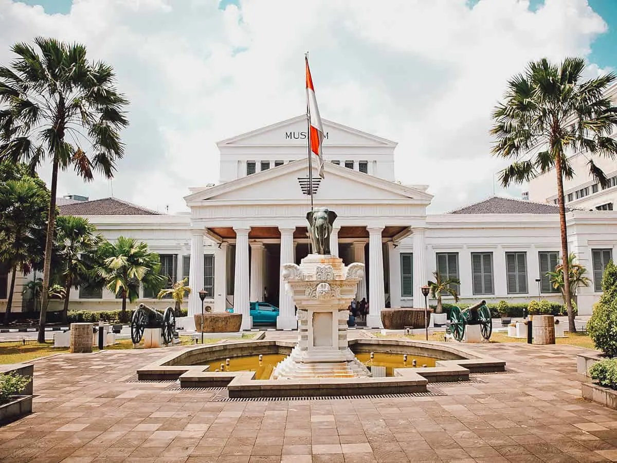 Exterior of National Museum in Jakarta, Indonesia