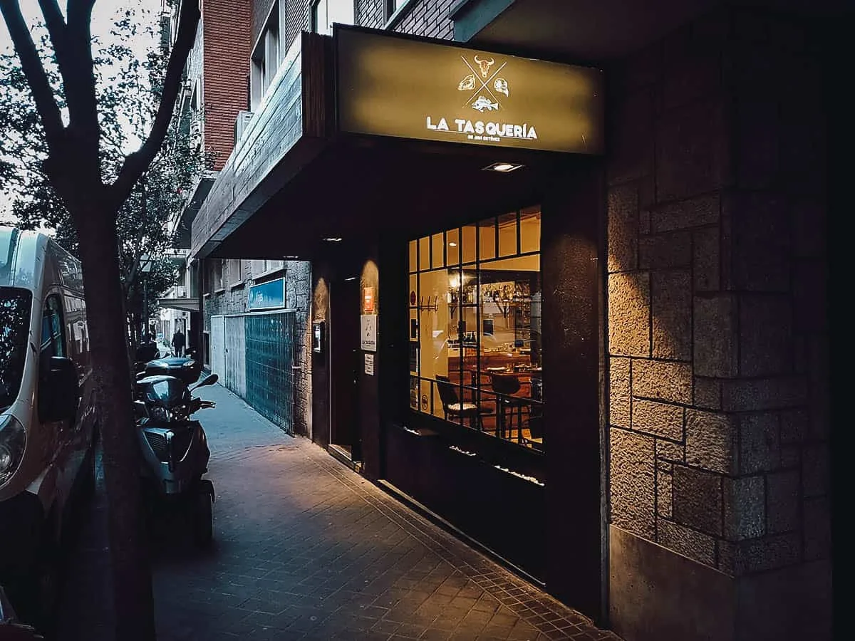 La Tasqueria de Javi Estevez, Madrid, Spain