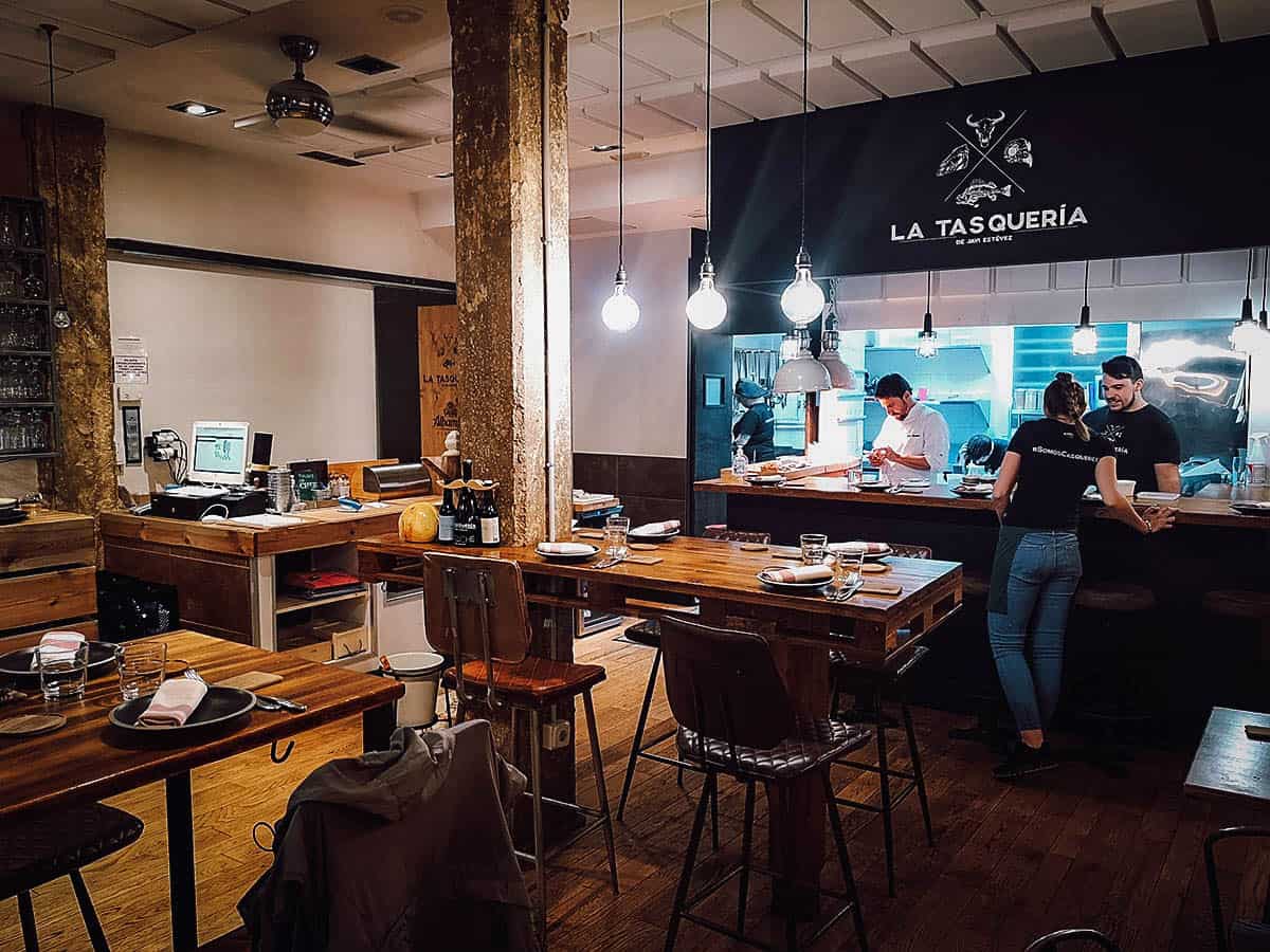 La Tasqueria de Javi Estevez, Madrid, Spain