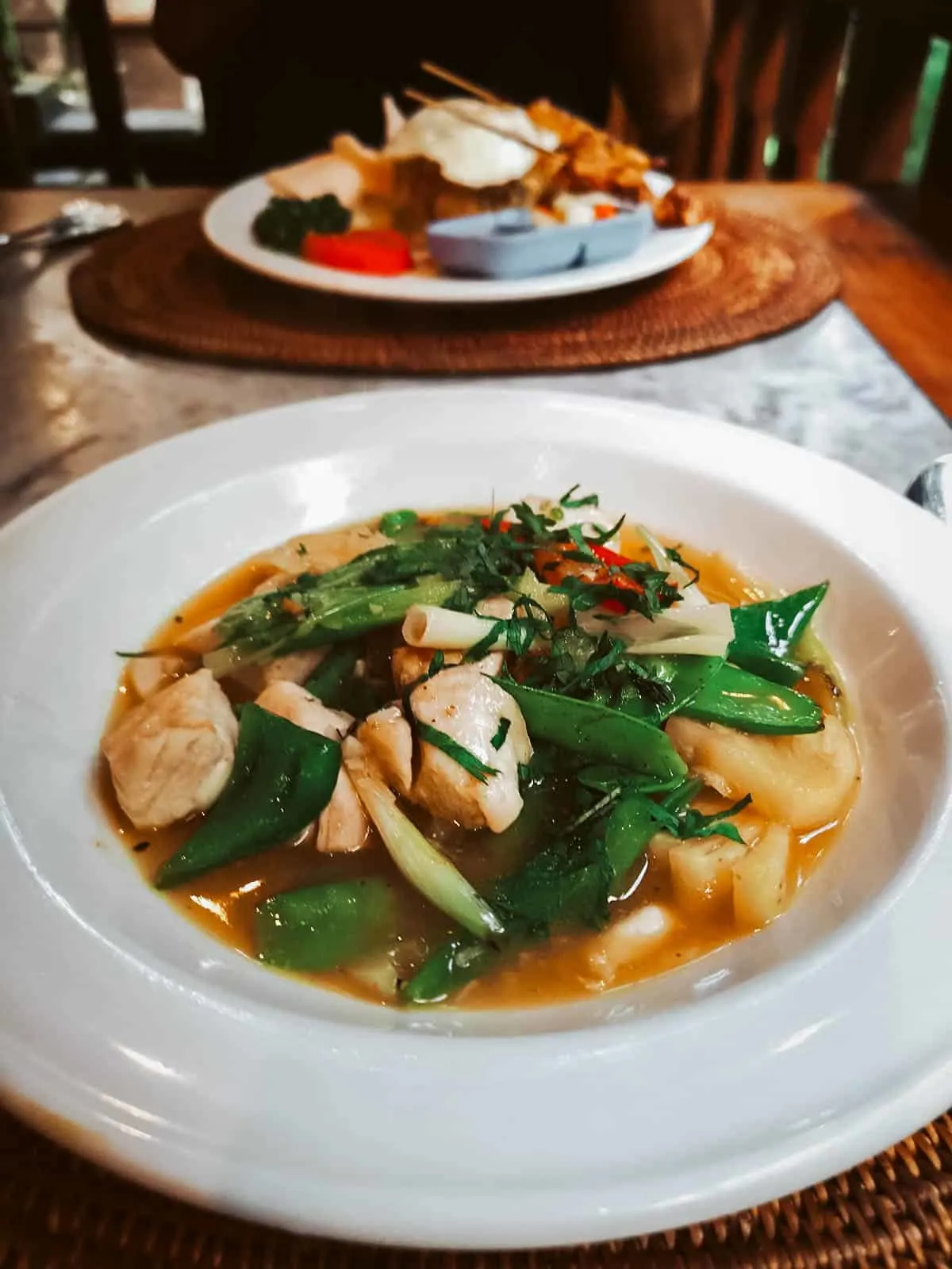 The Best Restaurants in Ubud Indonesian dishes at a restaurant in Ubud