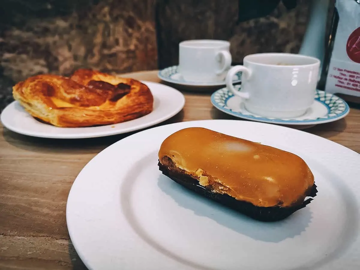 Carbayon, a traditional Spanish puff pastry from Oviedo