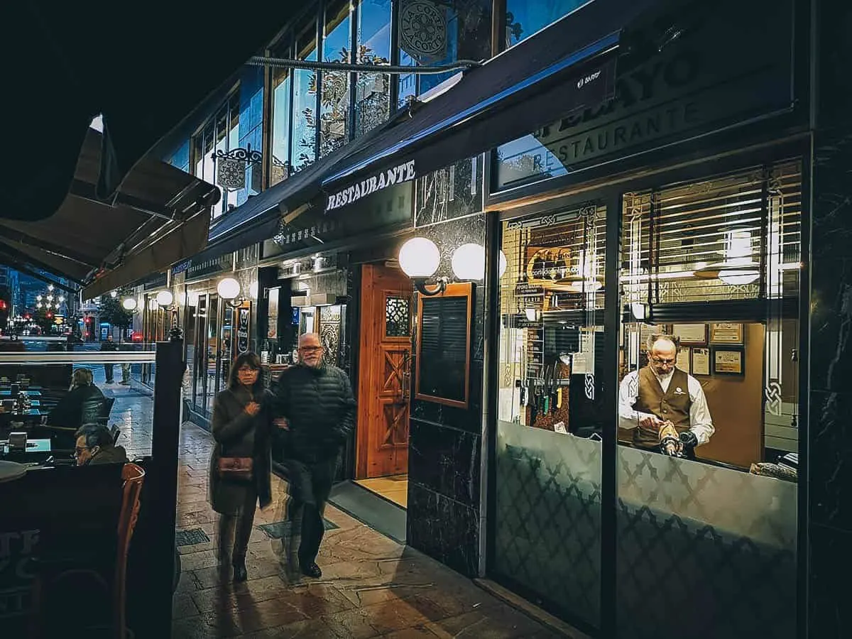 La Corte de Pelayo restaurant in Oviedo, Spain