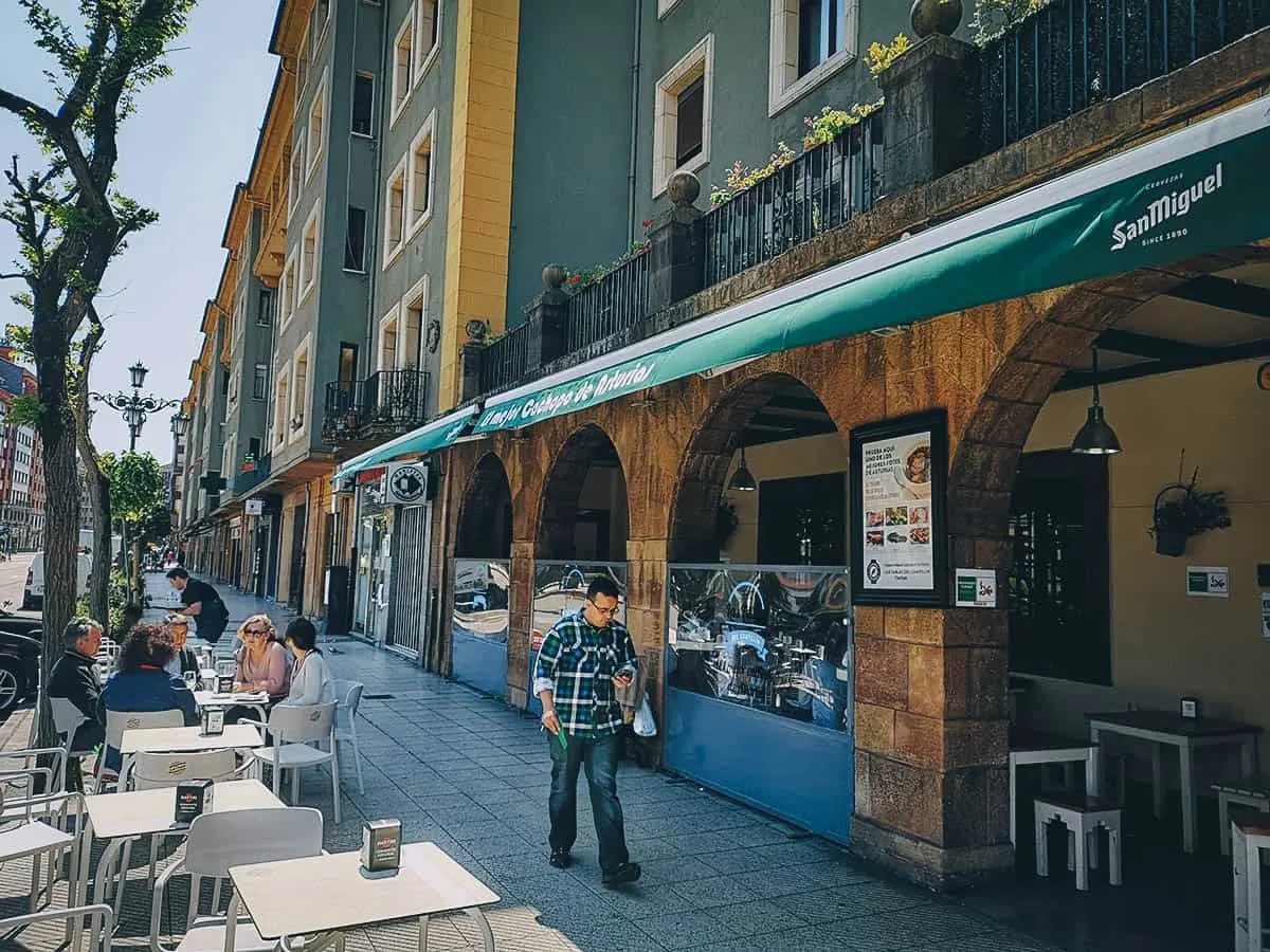 Las Tablas del Campillin restaurant in Oviedo, Spain