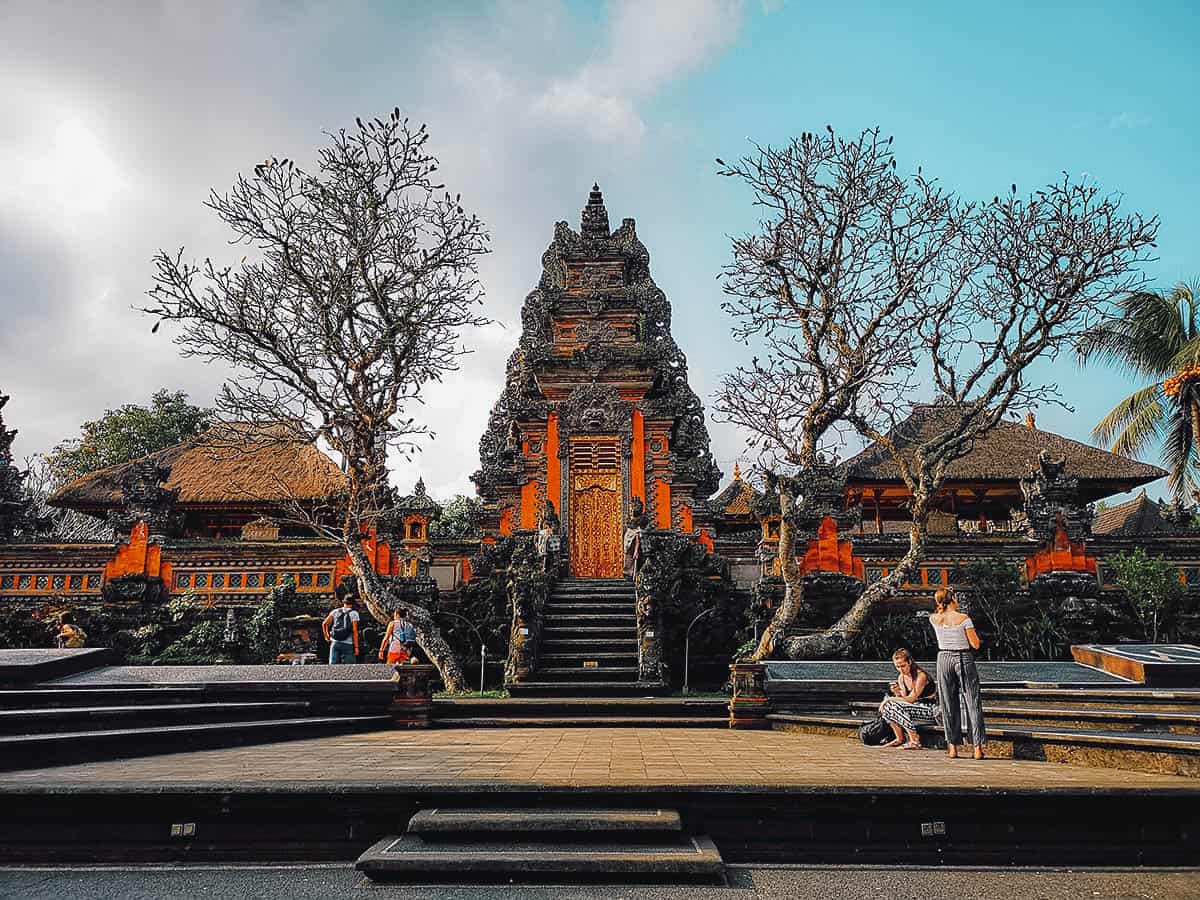 Saraswati Temple in Ubud, Bali, Indonesia