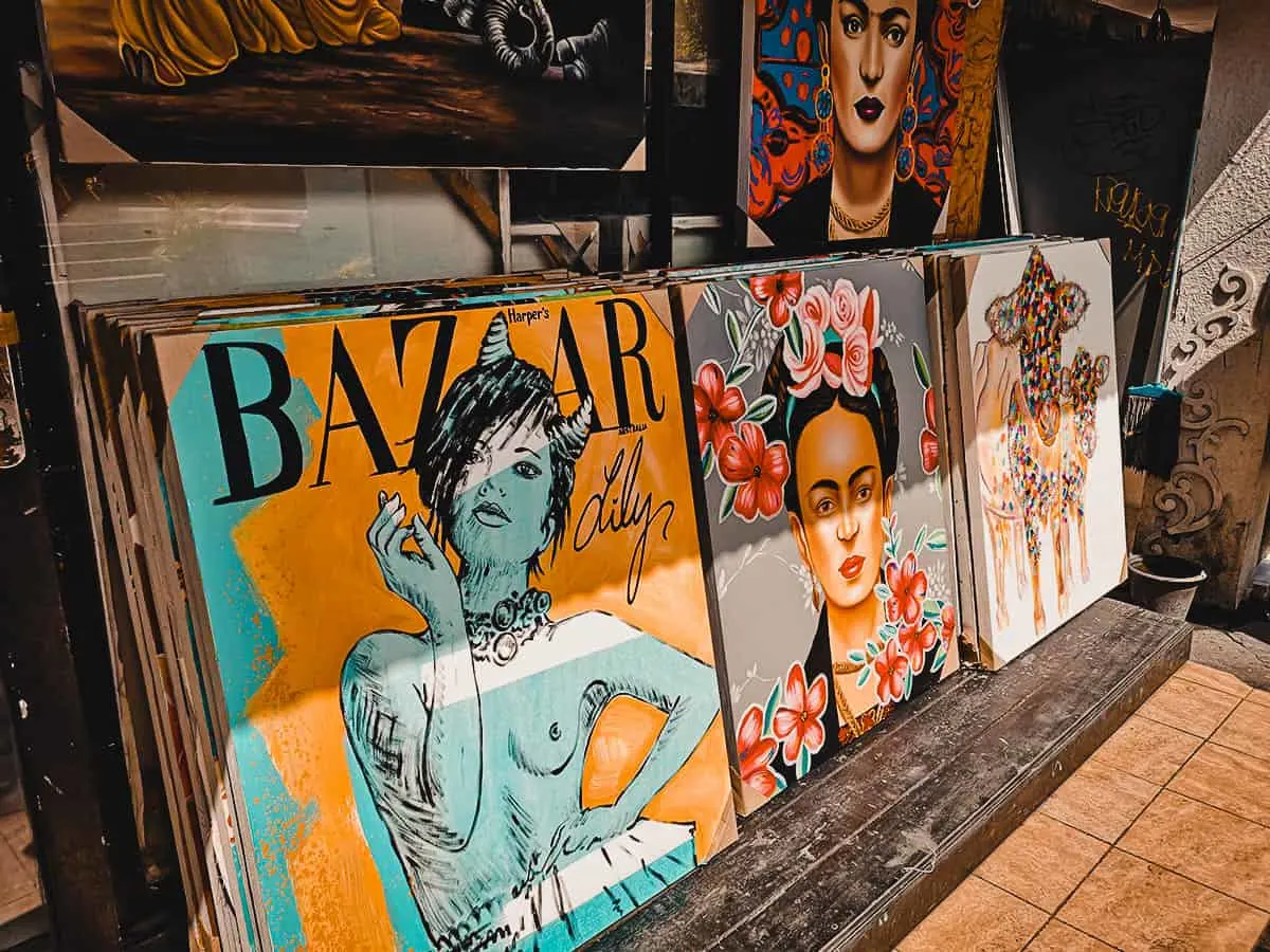 Art for sale in Bali, Indonesia