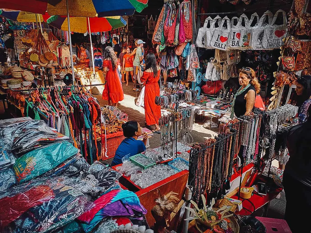 Travel guide to Ubud: Art Market in Ubud, Bali, Indonesia