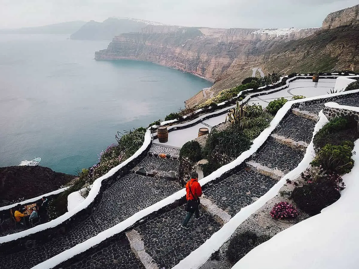 Venetsanos Winery, Santorini, Greece