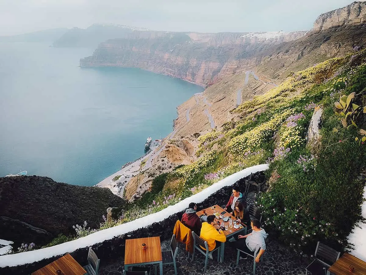 Venetsanos Winery, Santorini, Greece