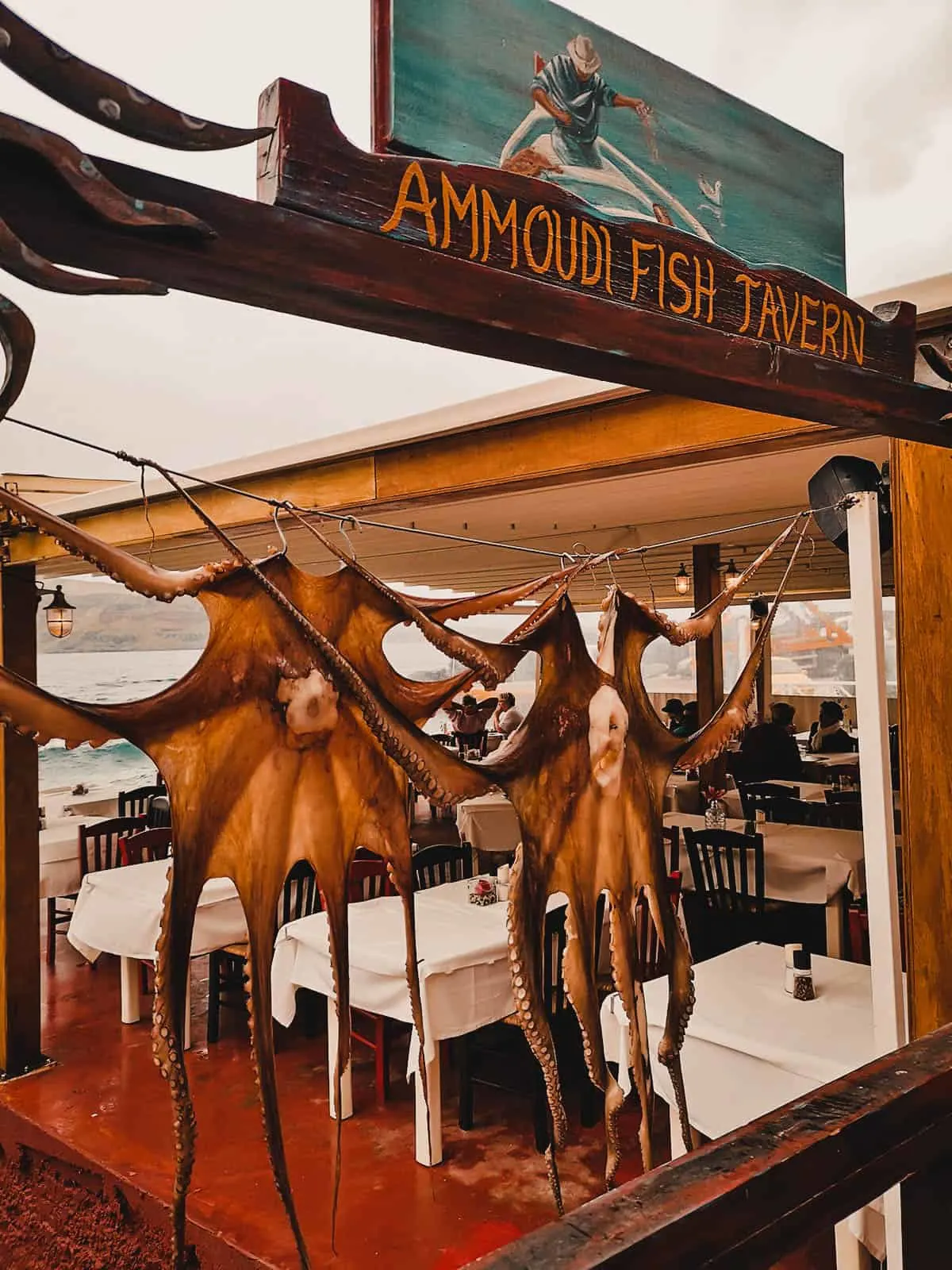 Ammoudi Fish Tavern, Oia, Santorini, Greece