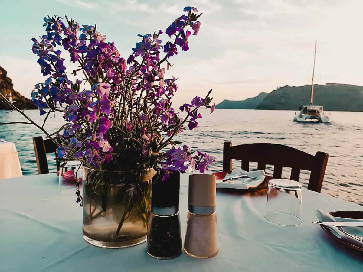 Ammoudi Fish Tavern, Oia, Santorini, Greece