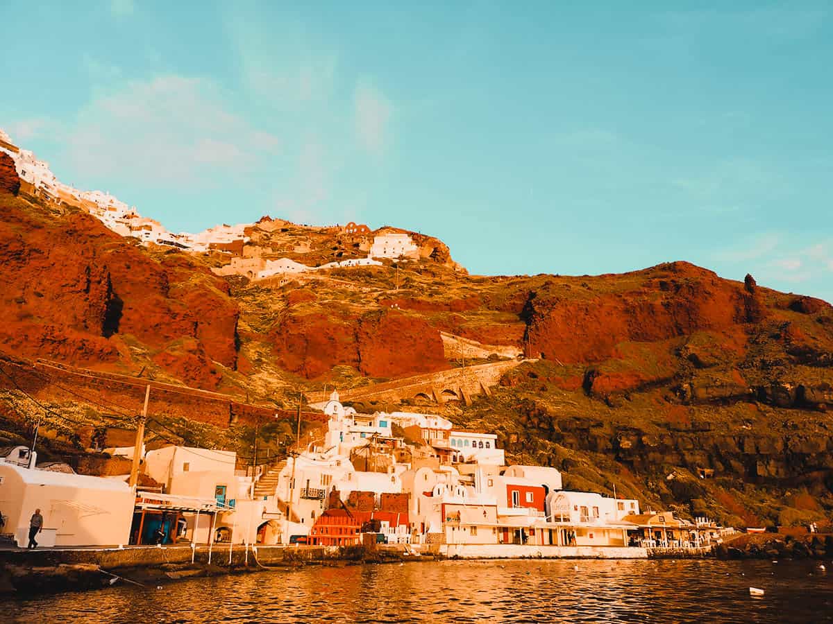 Amoudi Bay, Oia, Santorini, Greece