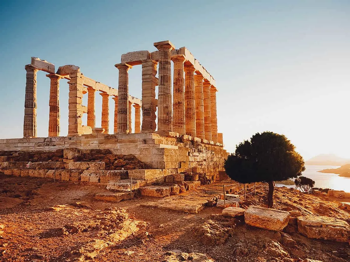 Temple of Poseidon, Greece Temple of Poseidon, Greece