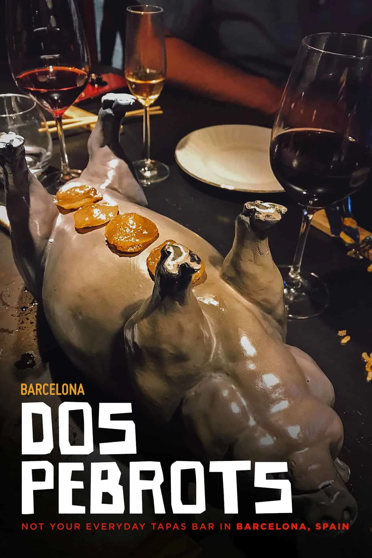 Dos Pebrots restaurant in Barcelona, Spain