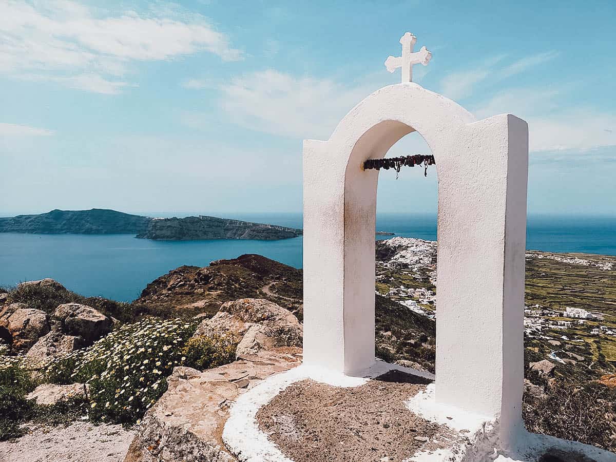 Fira-Oia Trek in Santorini, Greece