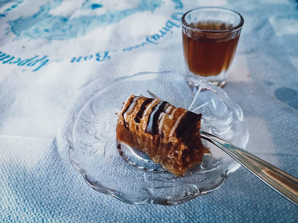 Greek baklava