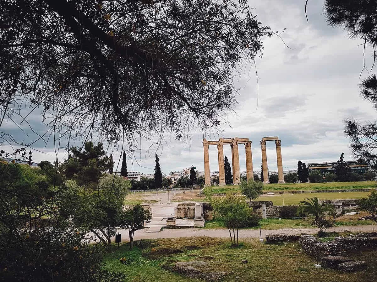 Temple of Olympian Zeus, Athens, Greece Temple of Olympian Zeus, Athens, Greece