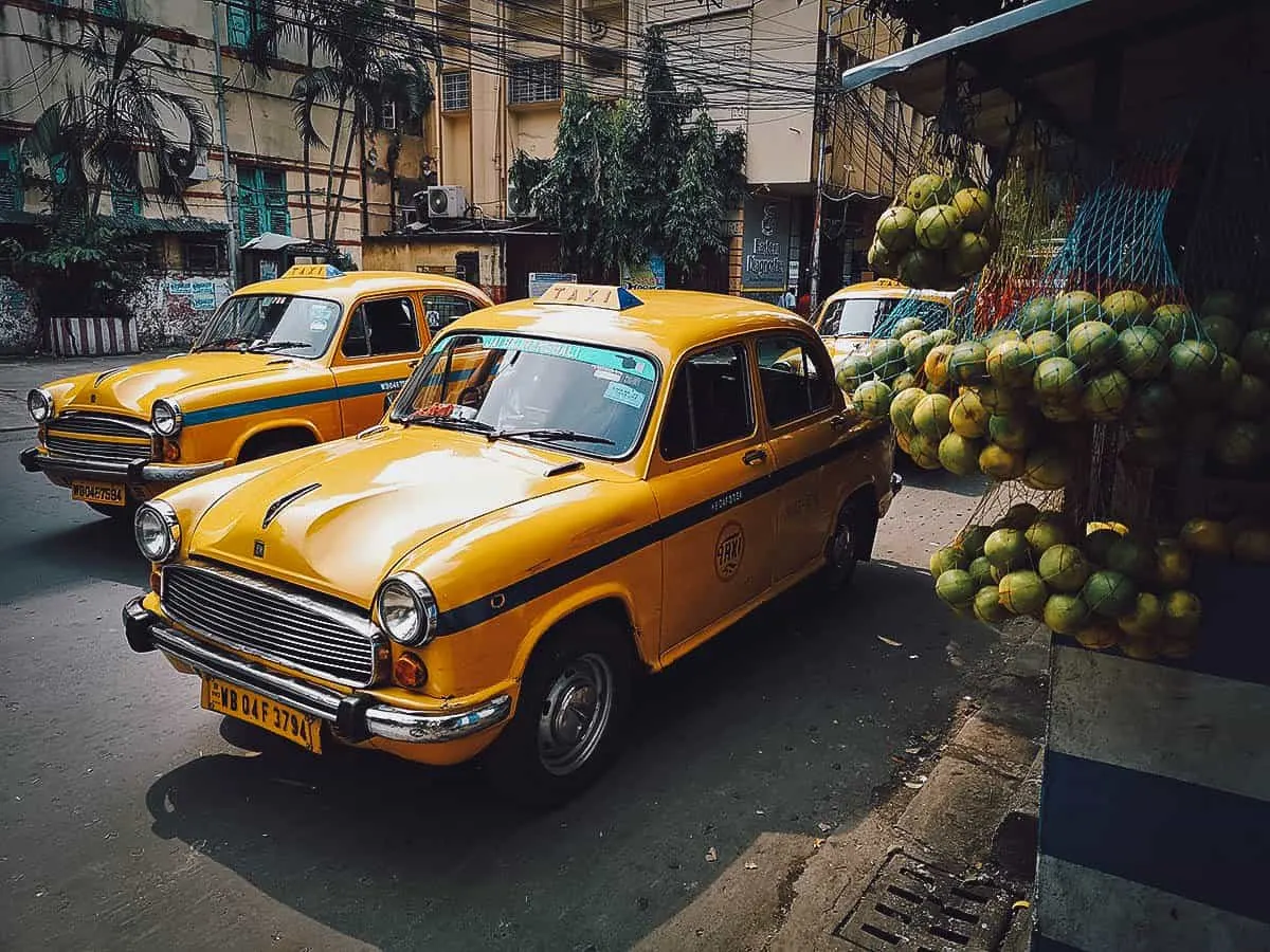 Ambassador Taxis, Kolkata, India