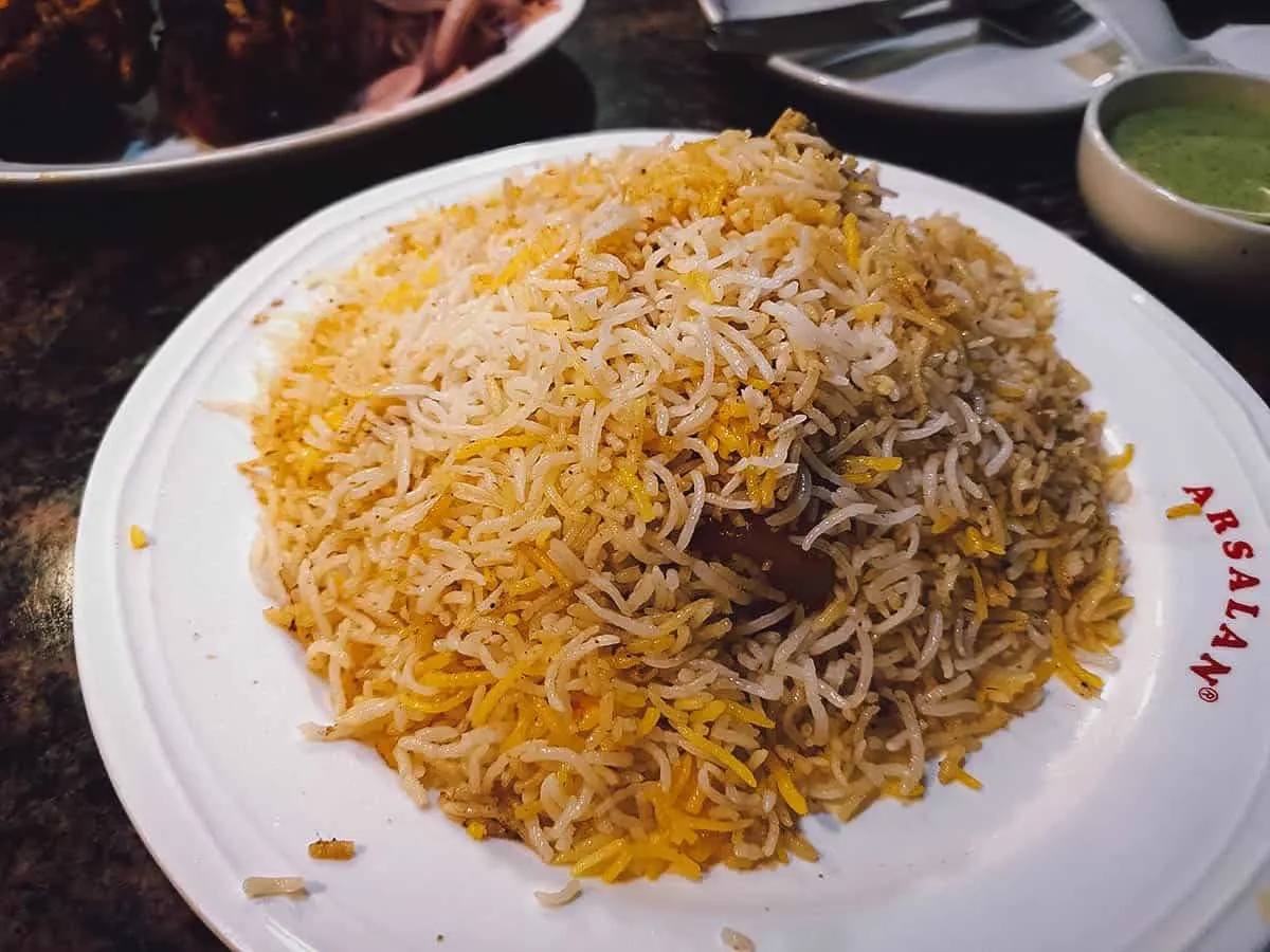 Best Countries for Food Biryani