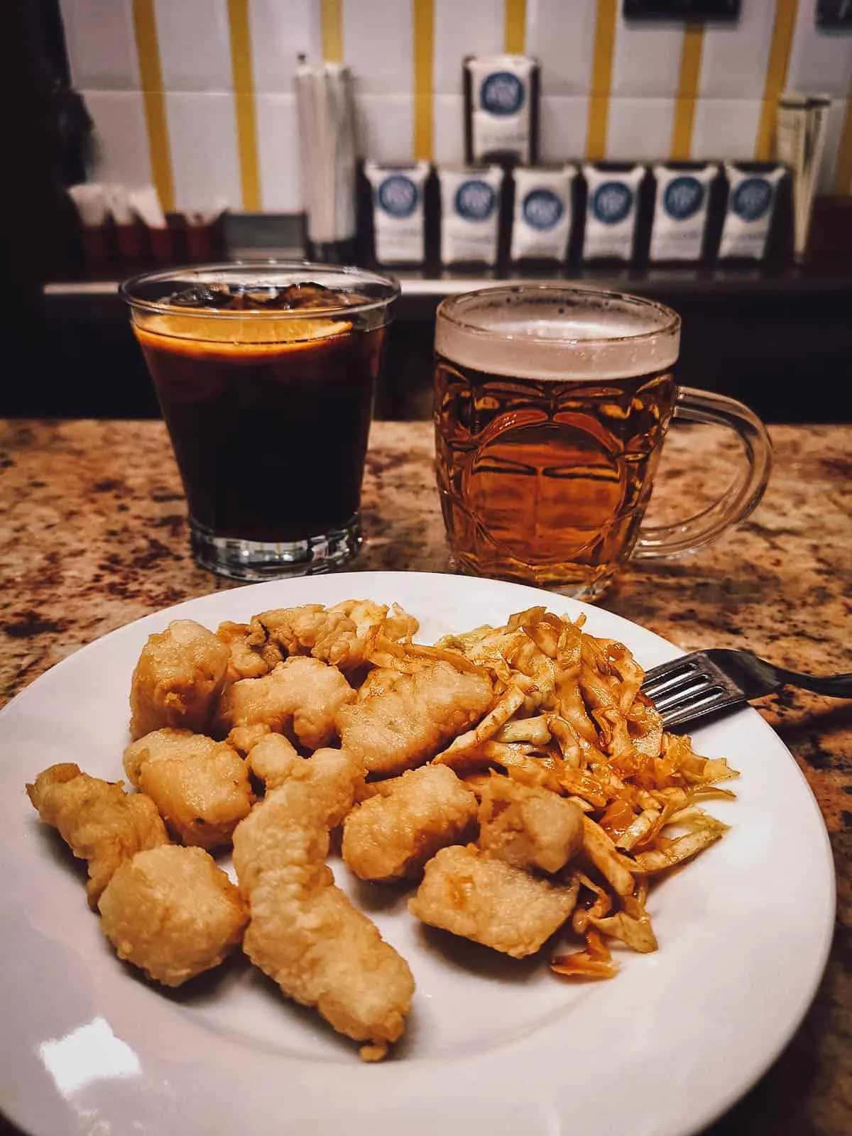 Granada Food Guide: 13 Must-Eat Tapas Bars & Restaurants in Granada, Spain Tapas at Bar Casa Julio in Granada, Spain