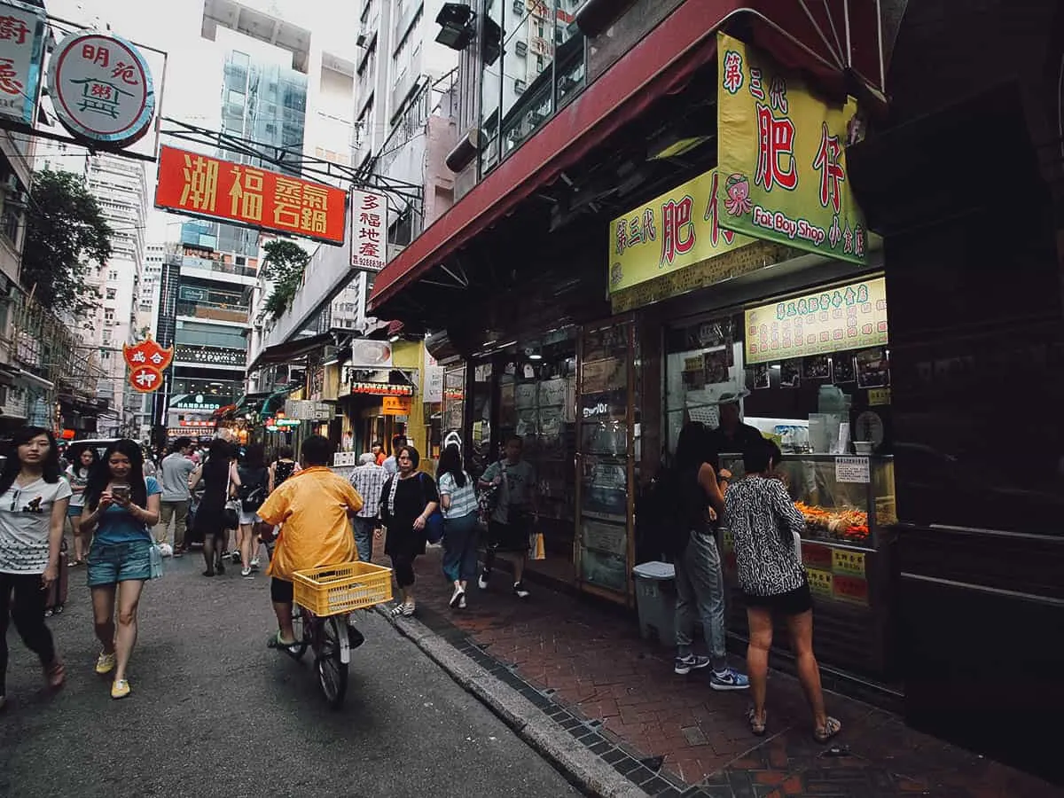 Fat Boy in Hong Kong