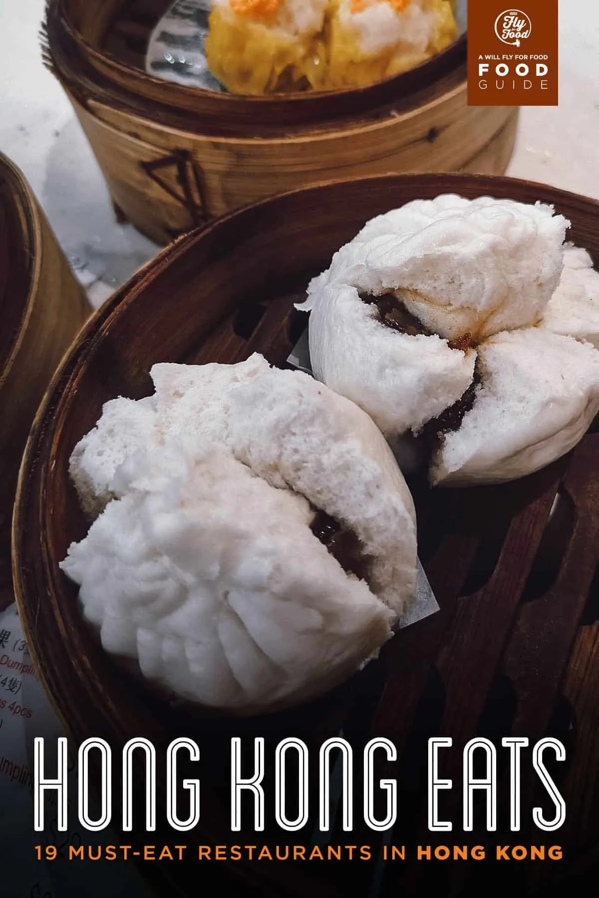 Barbecued pork buns at One Dim Sum in Hong Kong