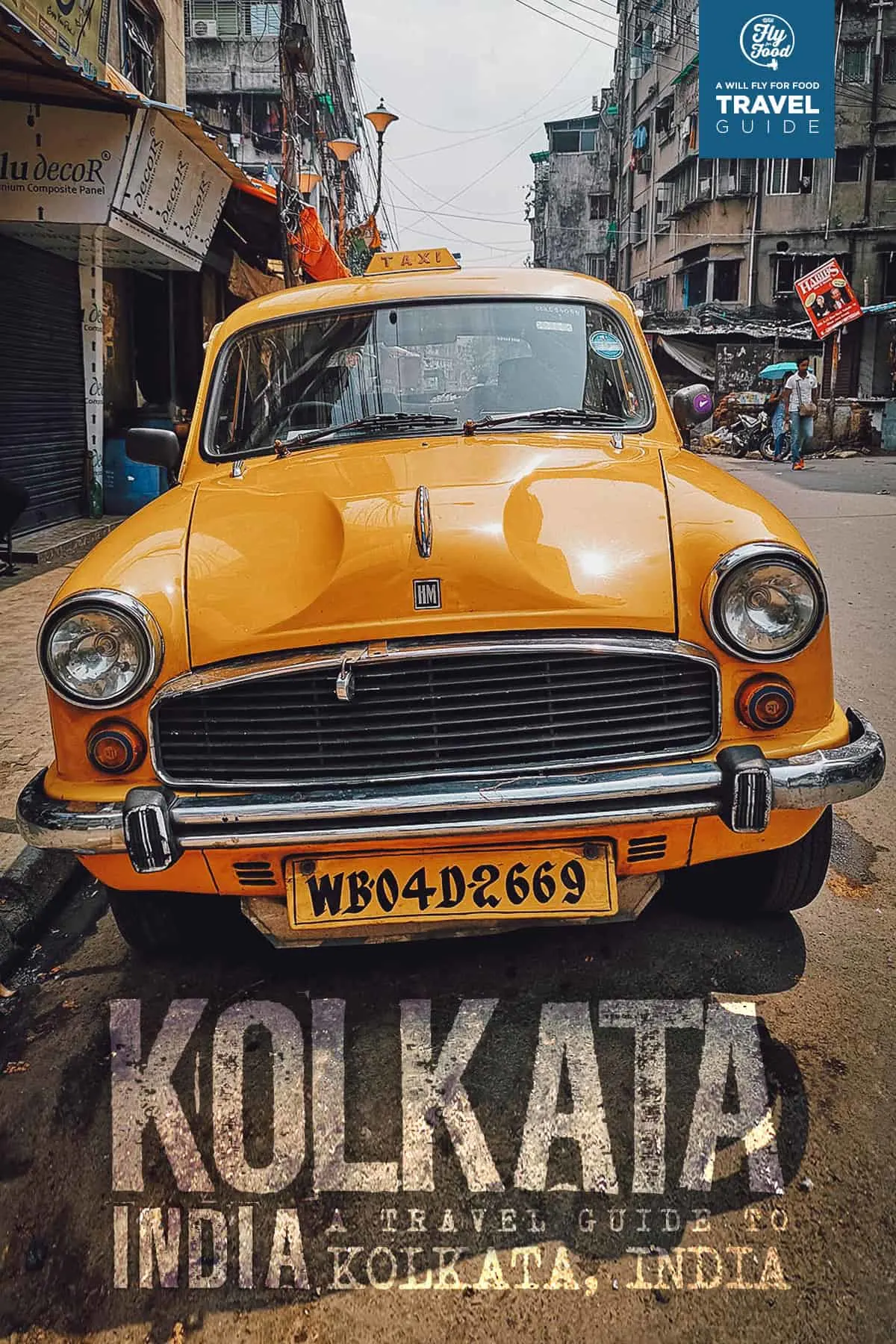 Ambassador taxi in Kolkata, India