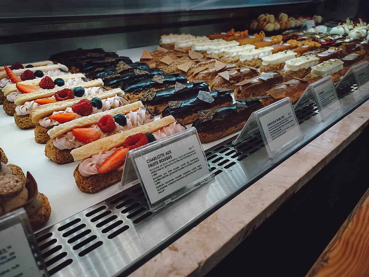 L'Éclair stall at Time Out Market, Lisbon, Portugal