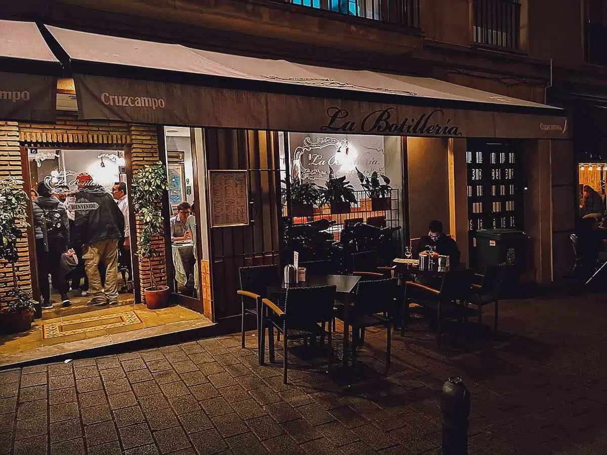 Granada Food Guide: 13 Must-Eat Tapas Bars & Restaurants in Granada, Spain Tapas at La Botilleria in Granada, Spain