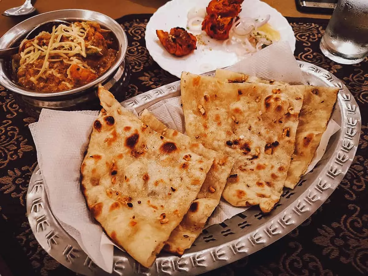 Lunch at Mughal Spice in Agra, India