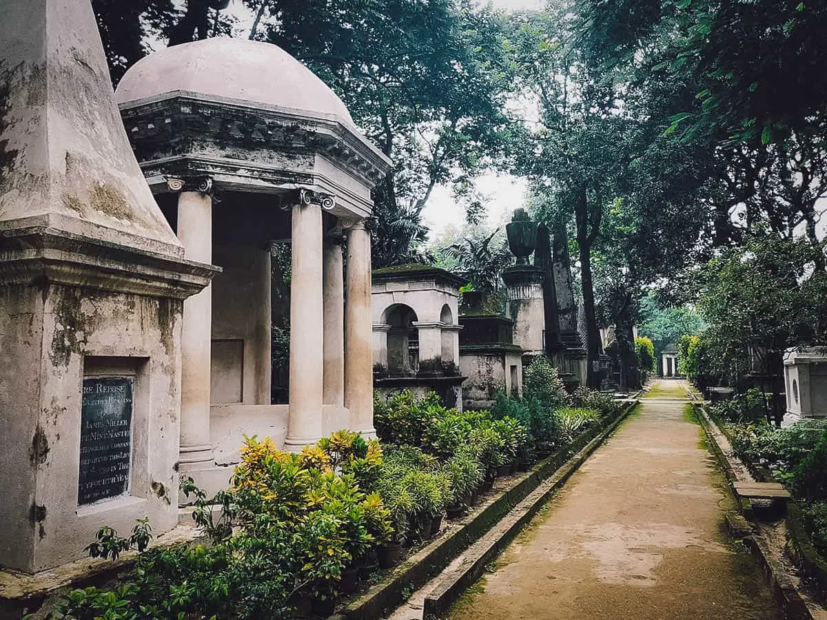 South Park Street Cemetery, Kolkata, India