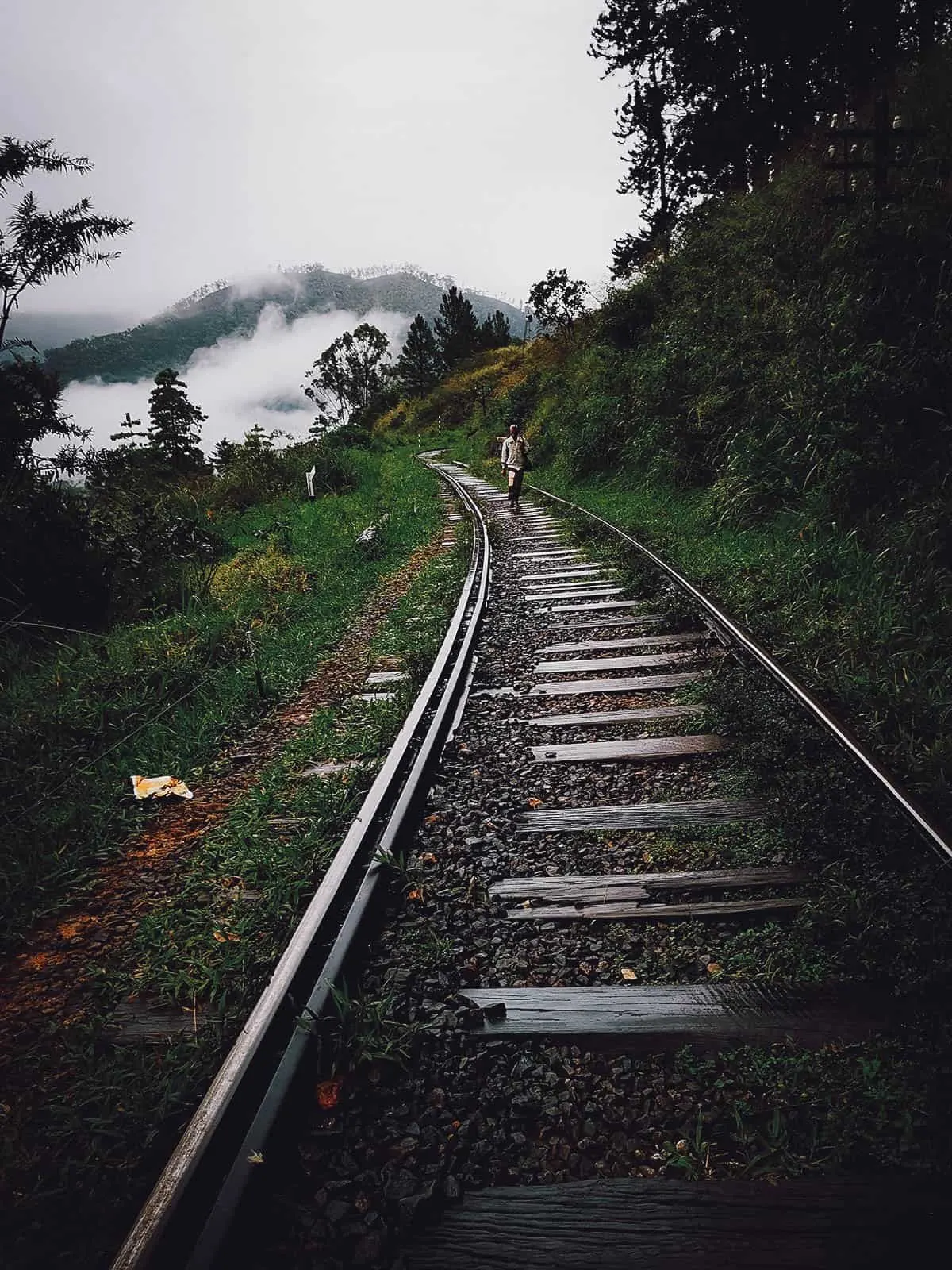Train Tracks, Ella, Sri Lanka Train Tracks, Ella, Sri Lanka