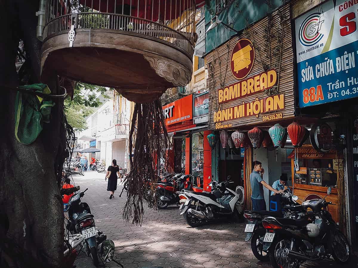 Bami Bread restaurant in Hanoi